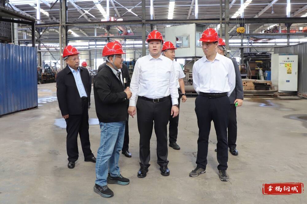 翟立波到钢城经济开发区调研
