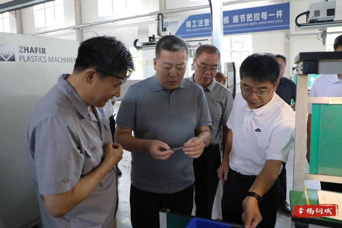 翟立波调研企业生产经营情况