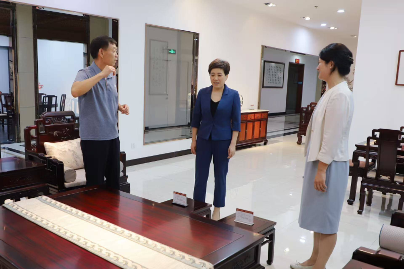 郅颂走访调研联系服务民营企业